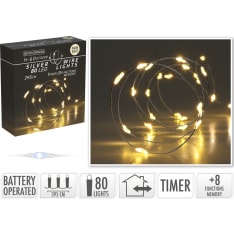 H&S 80-os battery-operated outdoor lighting set
