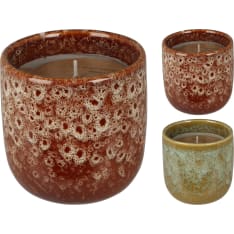 H&S 9cm scented candle glass