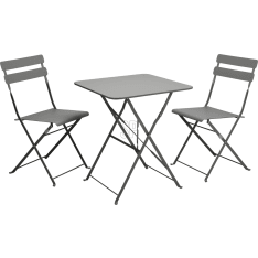 H&S Garden furniture table and 2 chairs