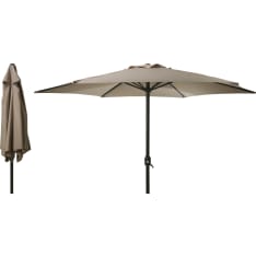 KM Dia 300 cm brown parasol
