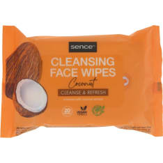 Sence Beauty Coconut 20 kpl puhdistusliinat