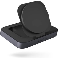 Zens Magnetic Nightstand Charger QI 15W Apple Fast Charge