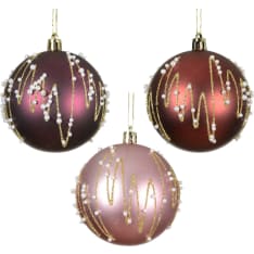 Decoris ø8cm decorative ball