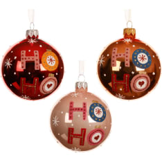 Decoris ho ho decorative ball