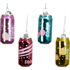 Decoris can fir tree decoration