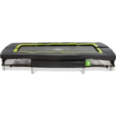 EXIT Silhouette ground sports trampoline 153x214cm - black