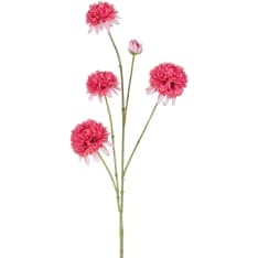 Mica Dahlia dark red leafless 87cm artificial flower