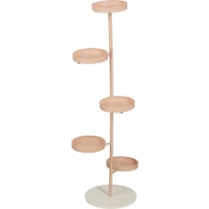 Mica Brutus 48x20x120 cm pink flower stand