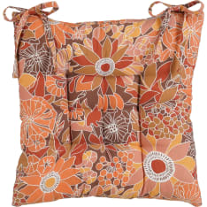 Mica Fleur 42x42x7 cm oranssi istuintyyny