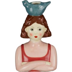Mica 13x18,5x19,5cm flower vase