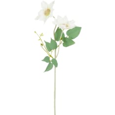 Mica Clematis cream 56cm artificial flower