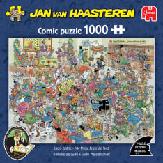 Jumbo Jan van Haasteren Ludo Battle 1000p palapeli