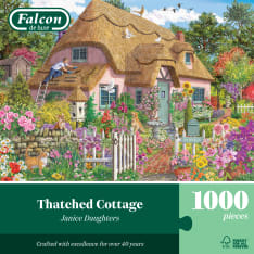 Jumbo Falcon Thatched cottage 1000p jigsaw puzzle