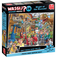 Jumbo Wasgij Mystery 24 Blight At The Museum! 1000p palapeli