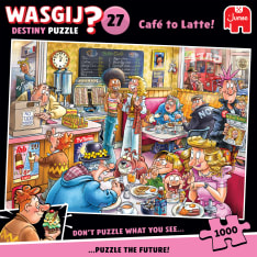 Jumbo Wasgij Destiny 27 Café to Latte! 1000p palapeli