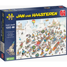 Jumbo Jan Van Haasteren  Its All Going Downhill 1000p palapeli