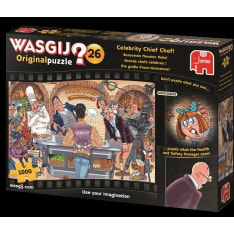 Jumbo Wasgij Original 26 Celebrity Chief Chef 1000p palapeli