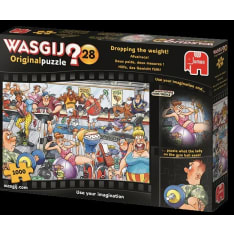 Jumbo Wasgij Original 28 Dropping The Weight 1000p palapeli