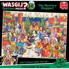 Jumbo Wasgij Christmas 10 Mystery Shopper 1000p palapeli
