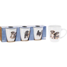 EH Dog 220ml 3pcs mug set