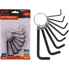 FX Tools 8-os 1,5-6mm kuusiokolosarja