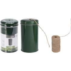 ProGarden 100 m juuttinaru metallipurkissa