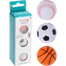 Cats 3 kpl mini kissanpallo