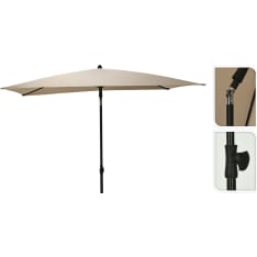 KM 125 x 200 cm rectangular parasol