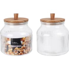 EH 2200ml glass storage jar