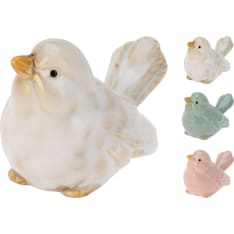 KM bird 6 cm garden statue