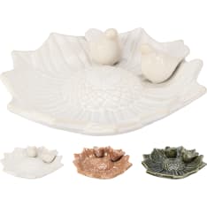 KM Flower bird watering dish