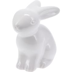 H&S ceramic bunny figurine