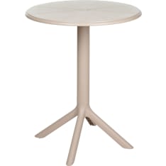 KM 60x75cm beige puutarhapöytä