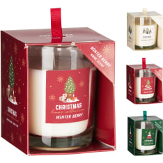 H&S Christmas-scented candle