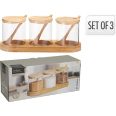 EH Set of 3 storage jars