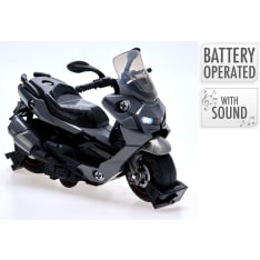 Skootteri valoilla ja äänillä