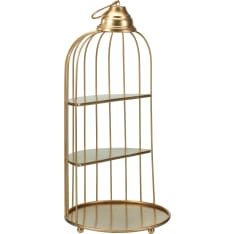 H&S lintuhäkki hyllykkö
