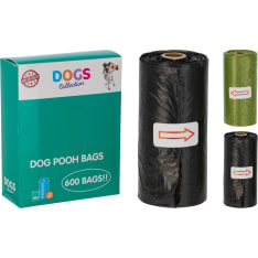 Dogs 600 pieces poop bag