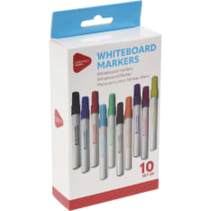 Whiteboard Marker Set 10 kpl valkotaulutussisetti