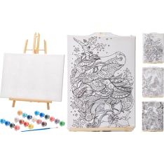 Canvas 30X40cm numeromaalaussetti