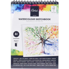 Artist Water Color Paint Book A4 vesivärilehtiö