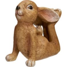 H&S laying yoga bunny figurine