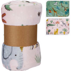 H&S Animals 120x150 cm torkkupeitto