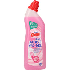 At Home Clean Toilet 750ml 3in1 Pink Power toilet cleaner