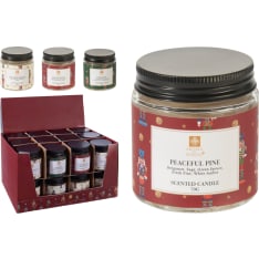 H&S Christmas-scented candle