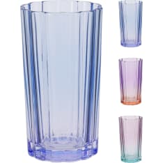 Eh drinking glass 330ml 3 different colours