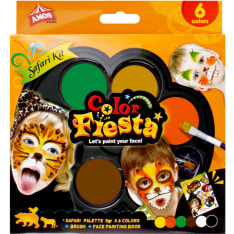 Amos Face painting colours 6 colours+brush
