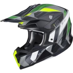 HJC Kypärä I50 Vanish Harmaa/Fluo Keltainen MC4HSF