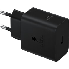 Samsung 45W pikalataava verkkovirtalaturi ja USB-C-kaapeli