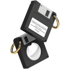 Elago Floppy Disc AirTag musta pidike